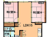 アパートマンション 4階 間取り図