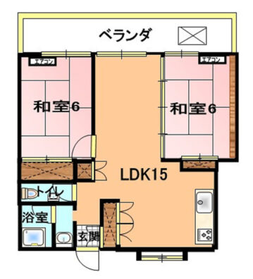 マンション大樹 間取り図