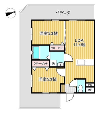 Ｊｅ　Ｒｅｖｉｅｎｓ（ジュルビアン） 間取り図