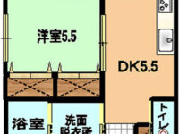 アパートマンション 3階 間取り図