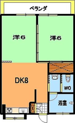 メゾン棚原 間取り図