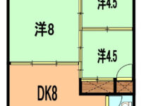 アパートマンション 2階 間取り図
