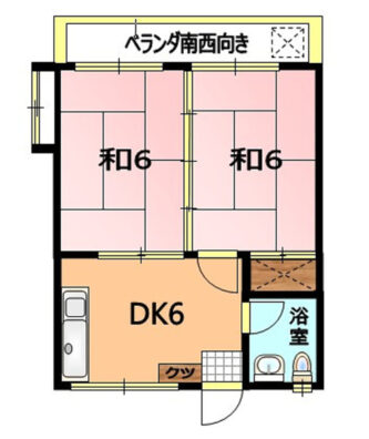 コーポ佐久川 間取り図