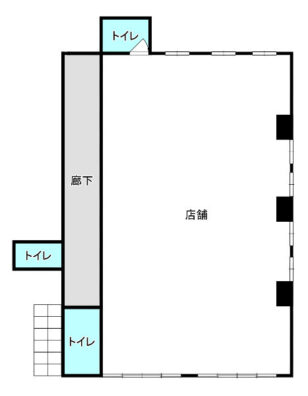 内間貸事務所 間取り図