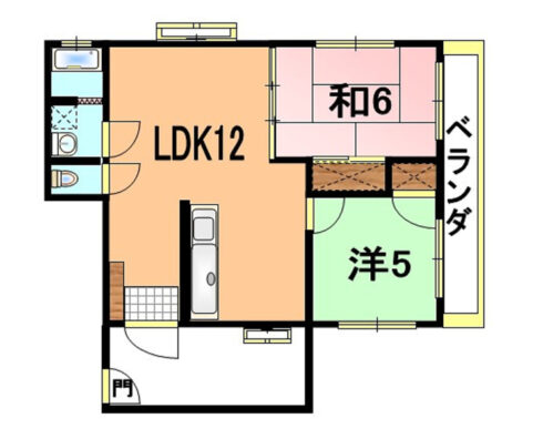 ピアハイム 間取り図