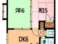 アパートマンション 1階 間取り図