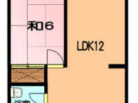 アパートマンション 1階 間取り図