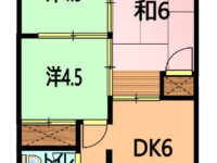 アパートマンション 2階 間取り図
