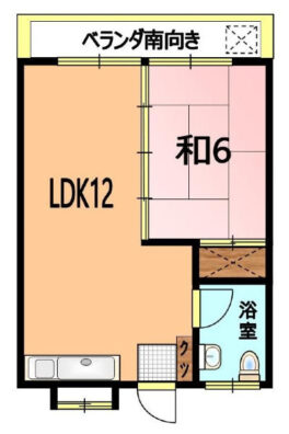 Ｎｏ．２２０　平田アパート 間取り図