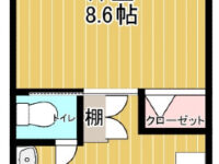 アパートマンション 1階 間取り図