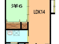 アパートマンション 3階 間取り図