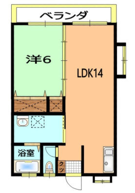 アントワープ 間取り図