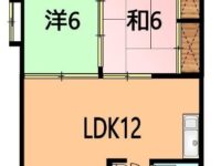 アパートマンション 4階 間取り図