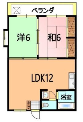 ペルシア 間取り図