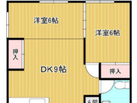 アパートマンション 1階 間取り図