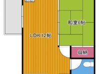 アパートマンション 2階 間取り図