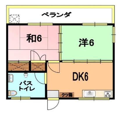 やよい荘 間取り図