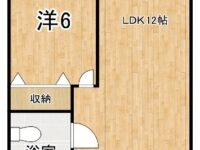 【比嘉アパート 203】2ＤＫ★バイパス・高速西原インター近く★駐車場2台目相談可能です！ 2階 間取り図