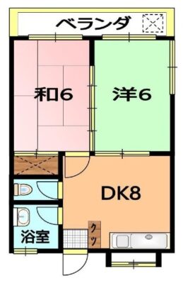 レジデンスイケハラ 間取り図